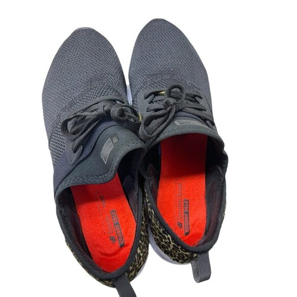 New Balance FC Nergize V1 WXNRGSD1 Black Cheetah Running Shoes Sneakers Size 11B - Picture 9 of 10